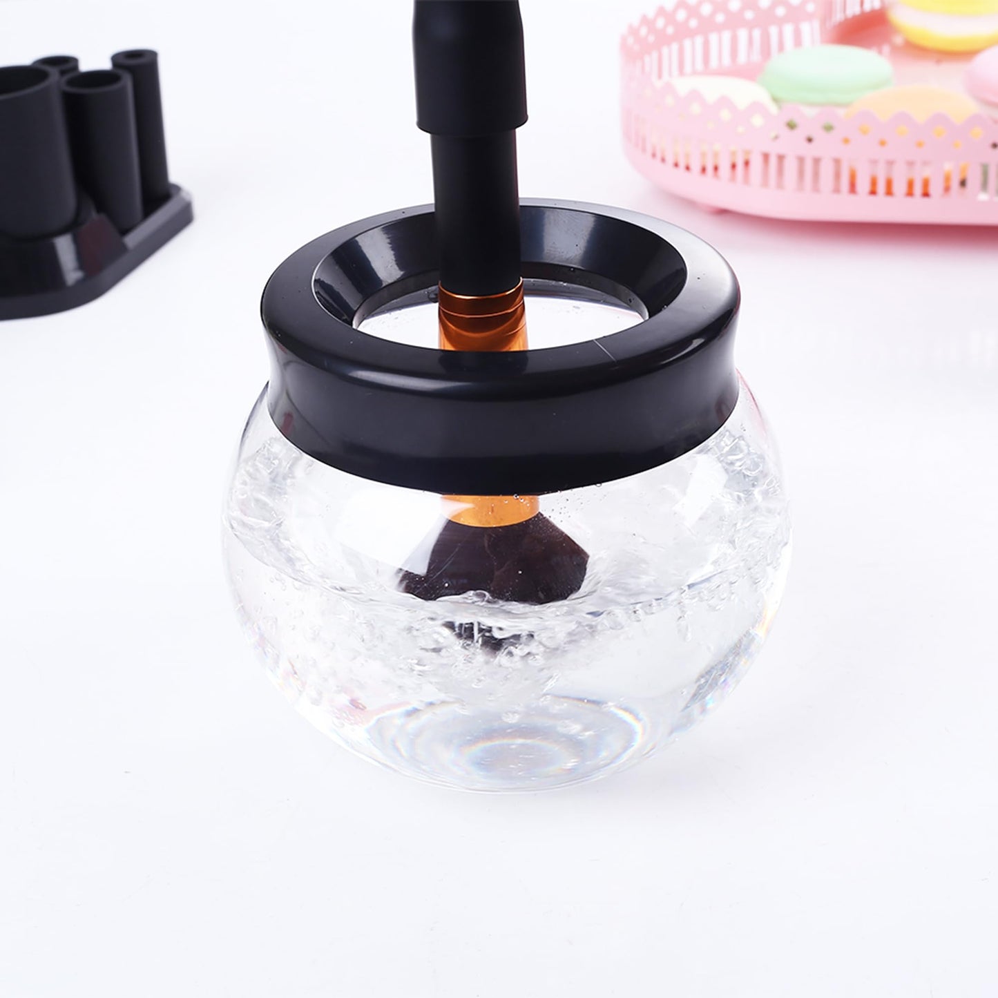 Makeup Brush Cleaner Dryer, Neeyer Super-Fast Electric Brush Cleaner Machine Automatic Brush Cleaner Spinner Makeup Brush Tools Beauty & Personal Care Neeyer