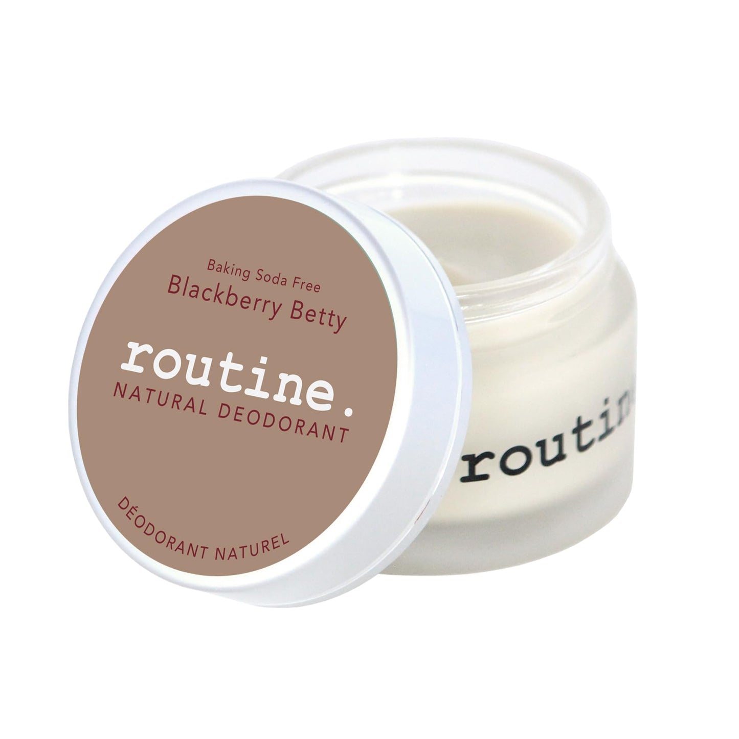 Routine. Natural and Aluminum Free Deodorant (2 Fluid Oz.) for Women and Men - BlackBerry Betty No Baking Soda (Cream Jar Formula) Beauty and Personal Care Routine