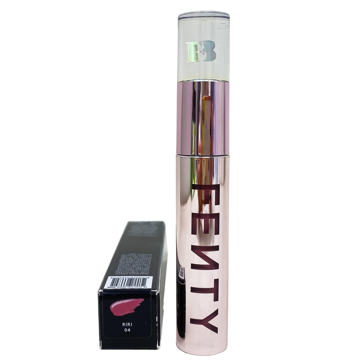 FENTY BEAUTY Icon Velvet Liquid Lipstick - 04 Riri (Rose Mauve Nude), 0.19 oz / 5.5 g Beauty & Personal Care FENTY BEAUTY