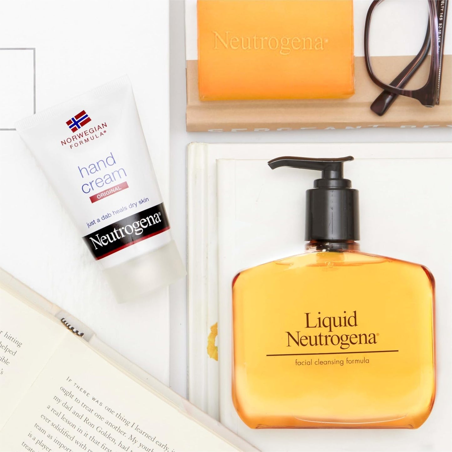 Neutrogena Liquid Fragrance-Free Gentle Facial Cleanser, Hypoallergenic Daily Face Wash with Glycerin, Oil-Free & Mild Formula for Sensitive Skin, 8 Beauty & Personal Care Neutrogena