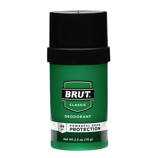 Brut Deodorant 2.25 Ounce Round Solid Classic (66ml) (6 Pack) Beauty and Personal Care Brut
