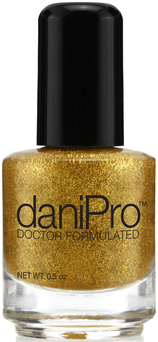daniPro Doctor Formulated Nail Polish - 14 Karats For Me - Gold