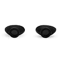 Super Sunnies Slim Flex Strapless UV Eye Protection, FDA Compliant, Individual Tanning Goggles Eyeshields (Black) Beauty & Personal Care Super Sunnies