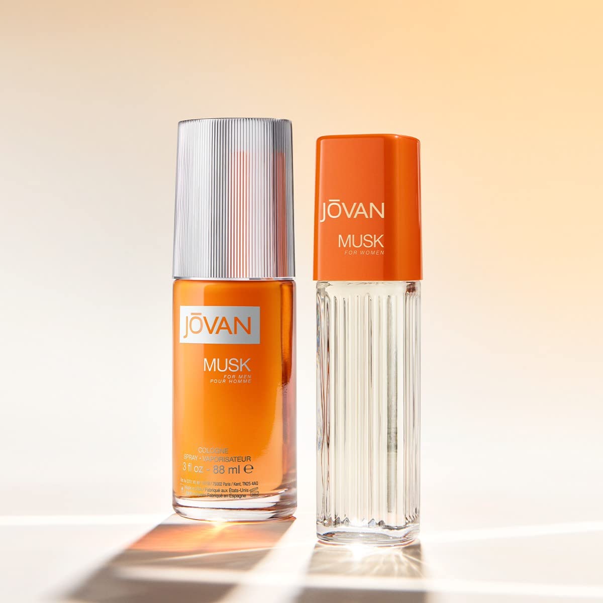 Jovan Musk for Men Eau de Cologne Spray 3 fl oz (Pack of 1), Notes of Carnation, Lavender, and Amber, Men's Fragrance, Long Lasting, Everyday Beauty & Personal Care Jovan