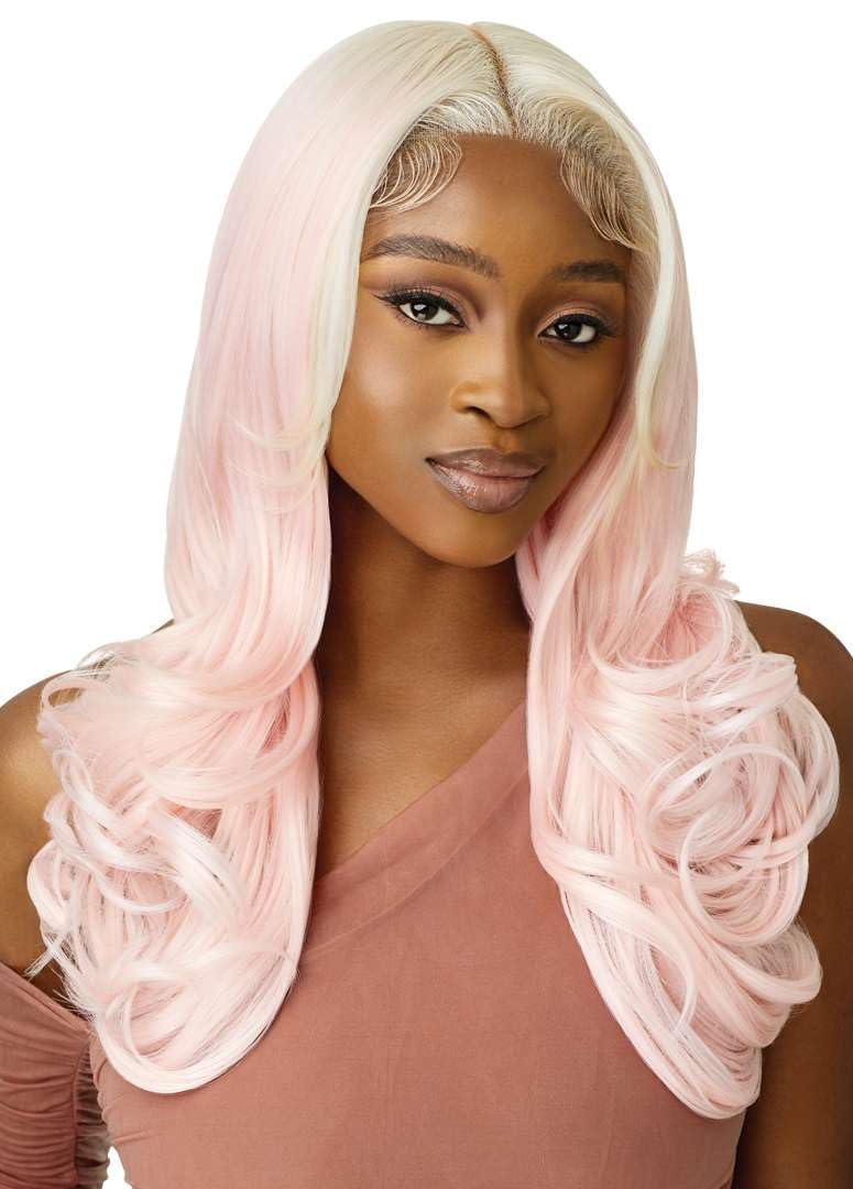 Outre Lace Front Wig - Perfect Hair Line 13X6 - Kihara (DR DEEP BURGUNDY)