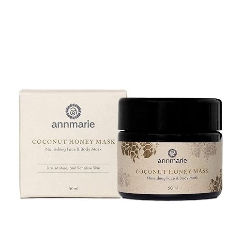 Annmarie Skin Care Coconut Honey Mask - With Extra Virgin Coconut Oil & Mountain Wildflower Honey, Moisturizing & Exfoliating Mask for Dull, Dry Beauty & Personal Care annmarie