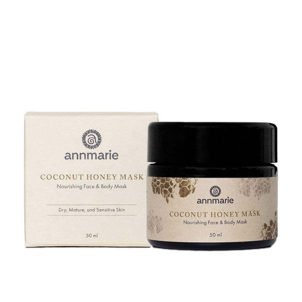 Annmarie Skin Care Coconut Honey Mask - With Extra Virgin Coconut Oil & Mountain Wildflower Honey, Moisturizing & Exfoliating Mask for Dull, Dry Beauty & Personal Care annmarie