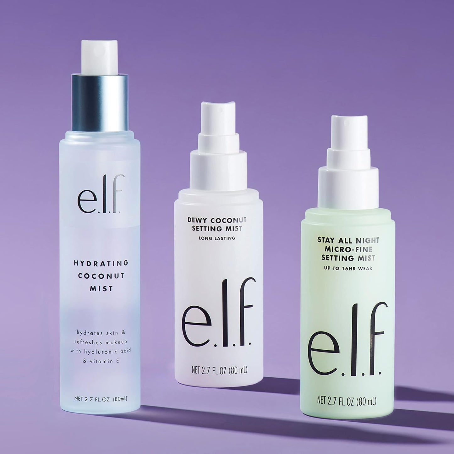 e.l.f. Dewy Coconut Setting Mist, Makeup Setting Spray For Hydrating & Conditioning Skin, Infused With Green Tea, Vegan & Cruelty-Free, 2.7 Fl Oz Beauty & Personal Care e.l.f.