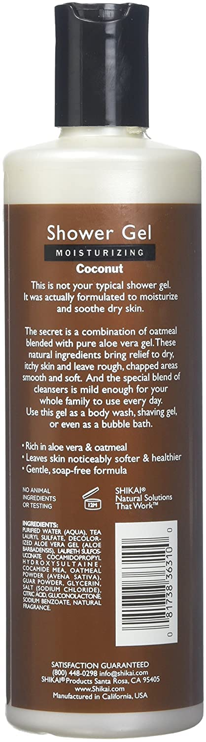 Shikai Shower Gel Coconut Beauty & Personal Care ShiKai