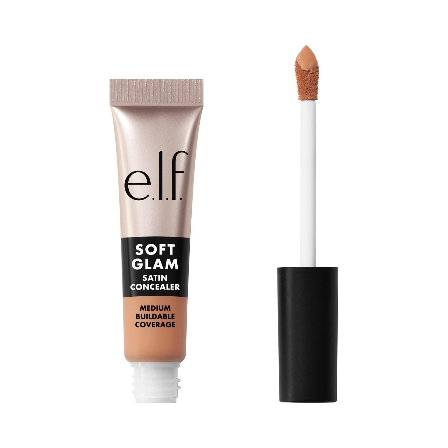 e.l.f. Soft Glam Satin Concealer, Medium Coverage For Blemishes & Under-Eye, Crease-Resistant, Long Lasting, Vegan , 35 Medium Cool Beauty & Personal Care e.l.f.
