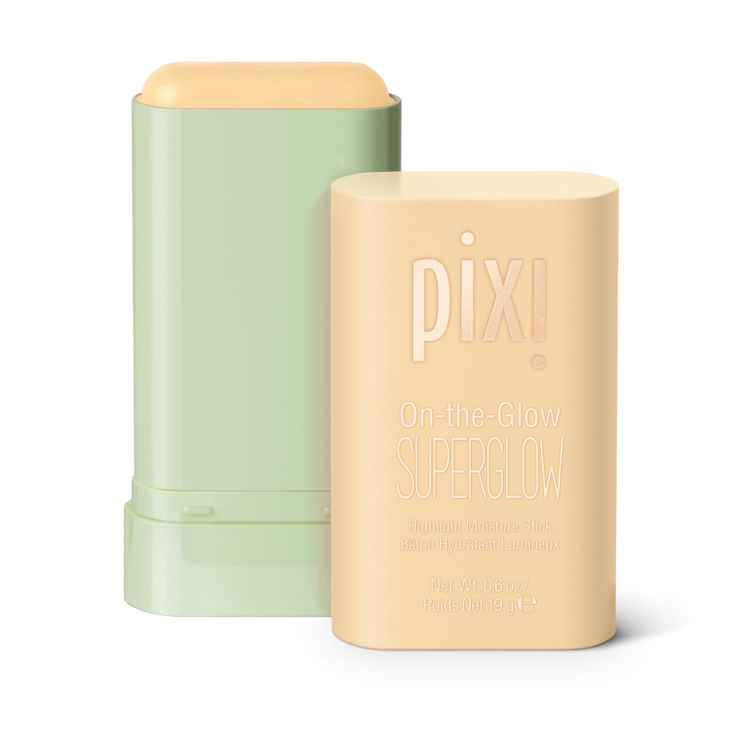 Pixi On-the-Glow SuperGlow | Shade GildedGold | Hydrating Highlighter Stick with Ginseng, Aloe Vera & Fruit Extracts | For Cheeks & Brow Bones | 19g Beauty & Personal Care Pixi