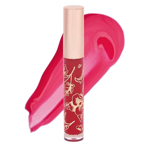 Winky Lux Raspberry Fruity Gloss pH Lip Stain, Non Sticky Lip Gloss, Tinted Lip Oil, Lip Lacquer, Yummy Fruit Lip Gloss, Jojoba Oil for Hydration & Beauty & Personal Care Winky Lux