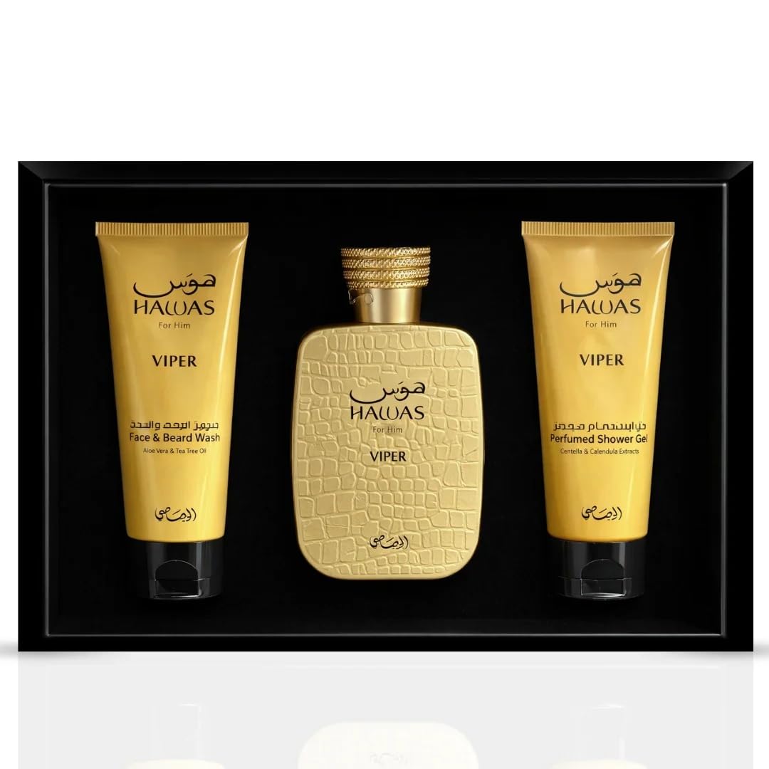 RASASI Hawas Viper 3-Piece Perfume Gift Set Beauty & Personal Care RASASI