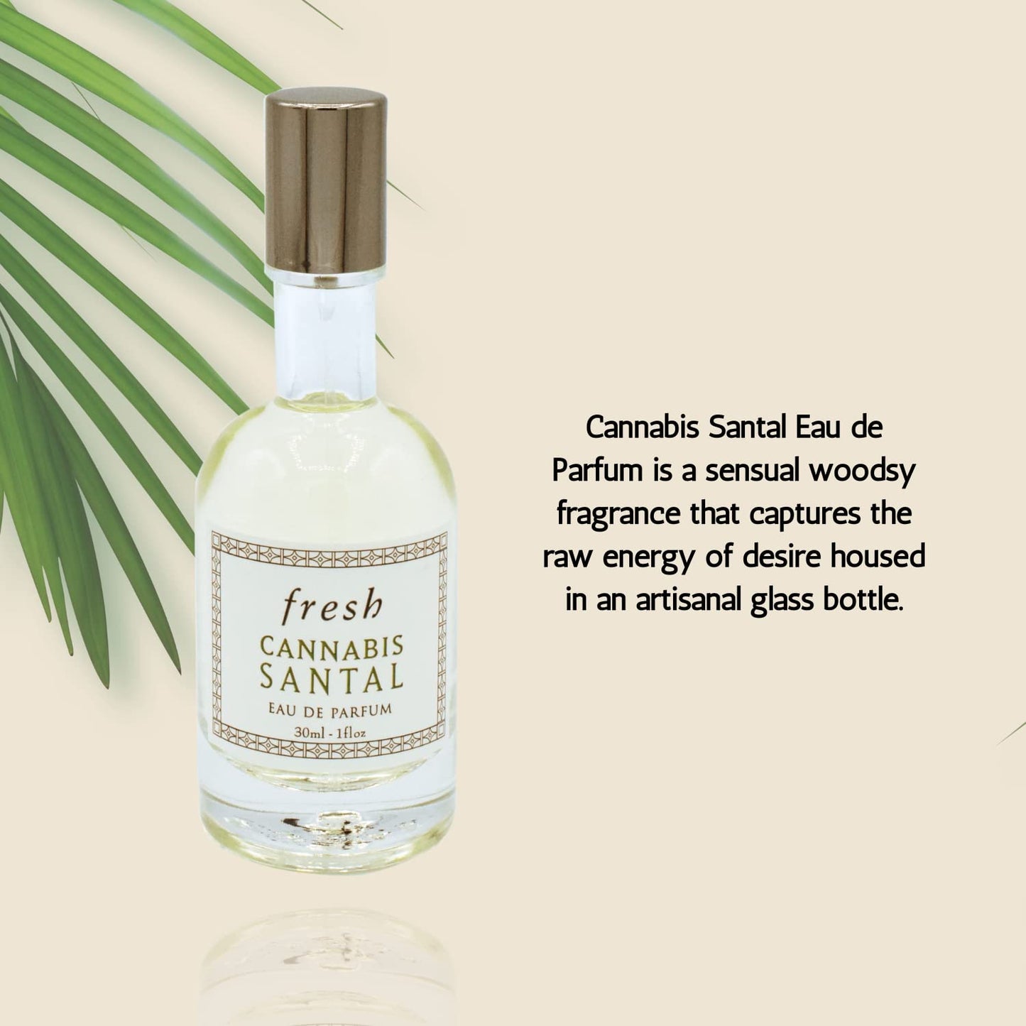 Fresh Cannabis Santal 1 oz Eau de Parfum Spray Beauty & Personal Care Fresh
