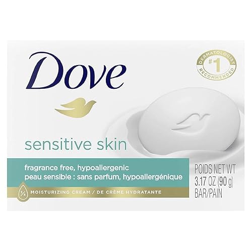 Dove beauty bar soap with moisturizing lotion for sensitive skin - 3.15 Oz Beauty & Personal Care Dove