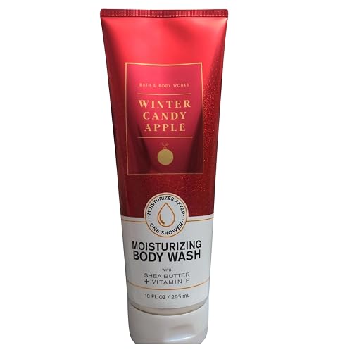 Bath & Body Works Moisturizing Body Wash, 10oz Each (Winter Candy Apple) Beauty & Personal Care Bath & Body Works