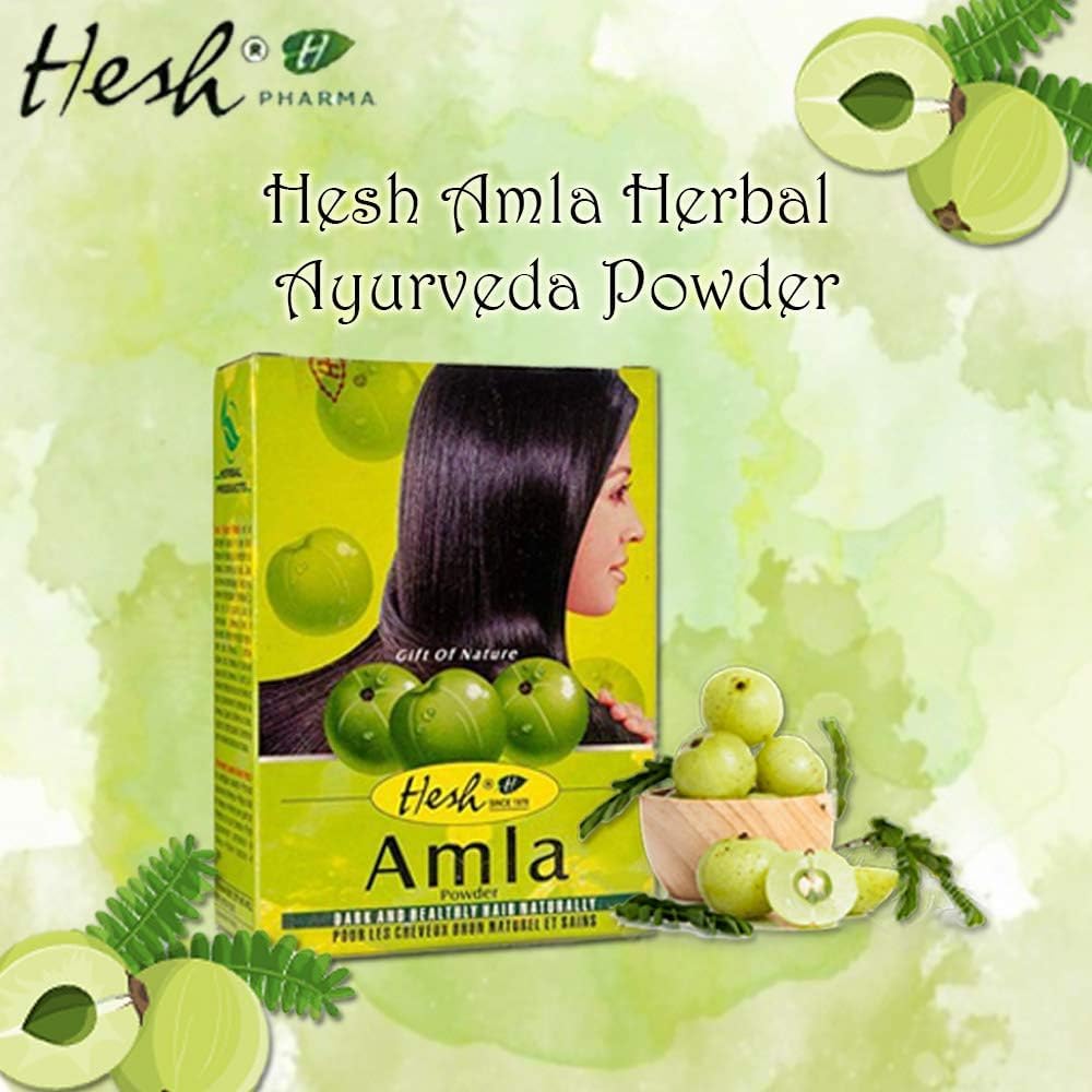 Hesh Pharma Amla Hair Powder 3.5oz., 100g (Pack of 2) Beauty & Personal Care Hesh
