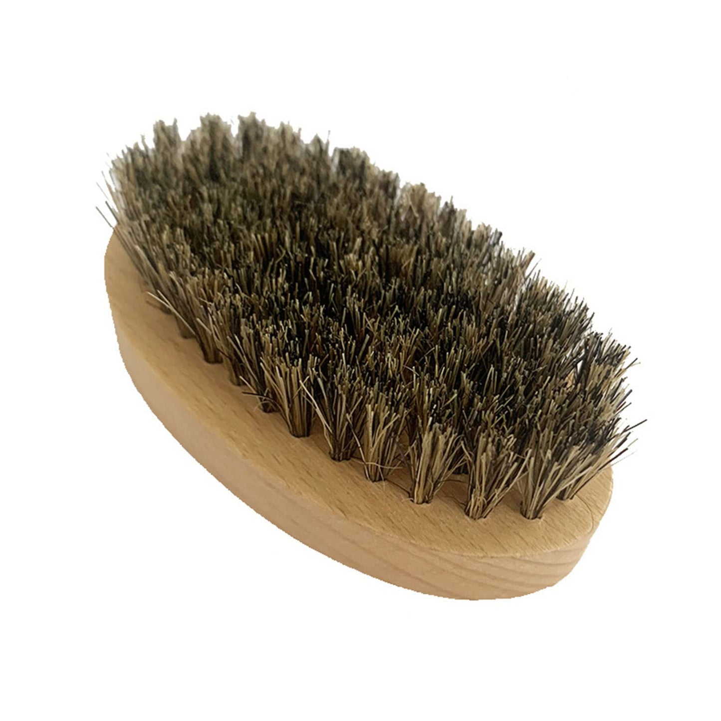 Beard Comb Oval Wood Handle Beard Grooming Brush Boar Bristle Brush Men Beard Grooming Tool For Grooming Beauty and Personal Care Hxyxbnhno