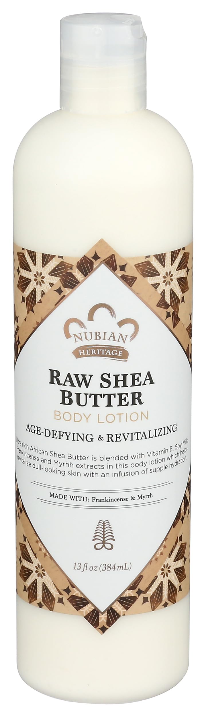 NUBIAN HERITAGE Raw Shea Butter Body Lotion, 13 FZ Beauty & Personal Care Nubian Heritage