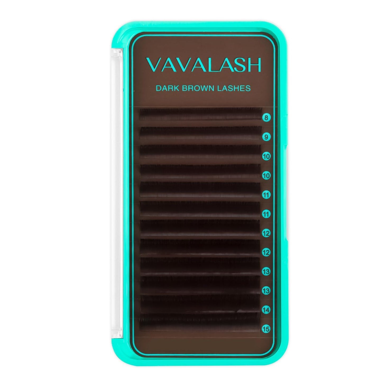 VAVALASH Colored Lash Extensions Dark Brown Eyelash Extensions 0.03 0.05 0.07 0.1 0.15 Volume Lash Extension 8-15mm Mixed Lashes C D Curl Premium Beauty and Personal Care VAVALASH Default Title