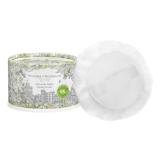 Woods Of Windsor Lily Of The Valley Body Dusting Powder With Puff for Women, 3.5 Ounce Beauty & Personal Care Woods of Windsor