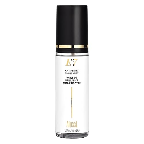 ALOXXI E7 Anti-Frizz Shine Mist, Dry Oil Hair Mist with 7 Essential Oils, Tames Frizz & Boosts Radiance, Safe for Color-Treated Hair, 3.4 Fl Oz Beauty & Personal Care ALOXXI