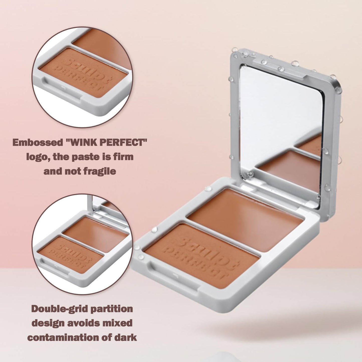 oz lab Sculpt Perfect Contour Bronzer Duo Palette - Matte Bronze Powder - Natural Sculpting & Warmth (02 COCOA CRAVE, Cream Contour: 0.09 oz / 2.5 g Beauty & Personal Care OZ LAB