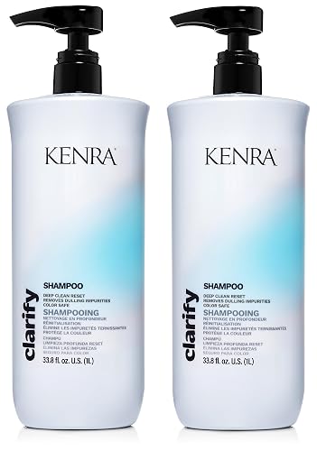 Kenra Clarify Shampoo | Deep Cleansing | Color-Safe | Removes Dulling Deposits & Product Build Up | Brightens Highlighted, Bleached, or Gray Hair | Beauty & Personal Care Kenra