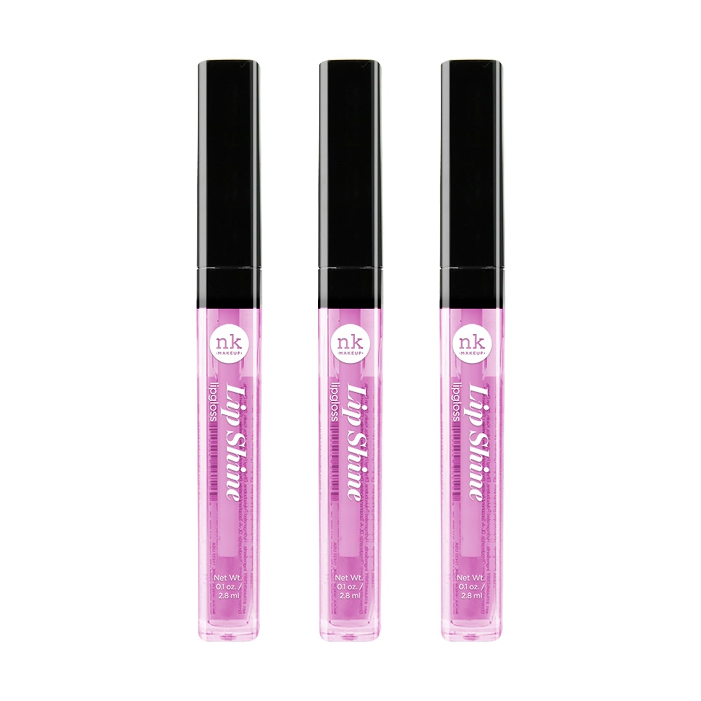 NICKA K NEW YORK Lipshine, Cosmetics, vibrant colors, bright colors, shining lips, lip shine, long lasting (AMZ251) Beauty & Personal Care NICKA K NEW YORK