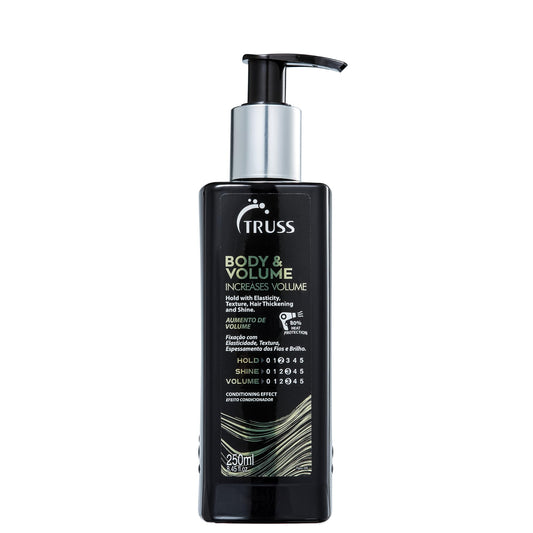 Truss Body & Volume - Weightless, Heat Activated Cream for Volume and Texture to Thin, Oily Hair Types - Light to Medium Hold with Elasticity, Hair Beauty & Personal Care TRUSS