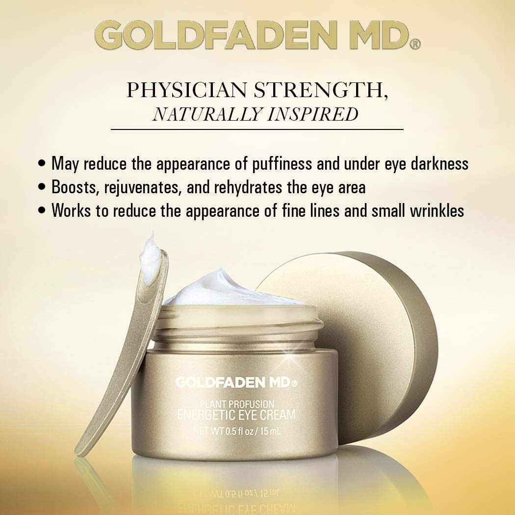 GOLDFADEN MD Plant Profusion Energetic Eye Cream, 0.5 Ounce Beauty & Personal Care GOLDFADEN MD