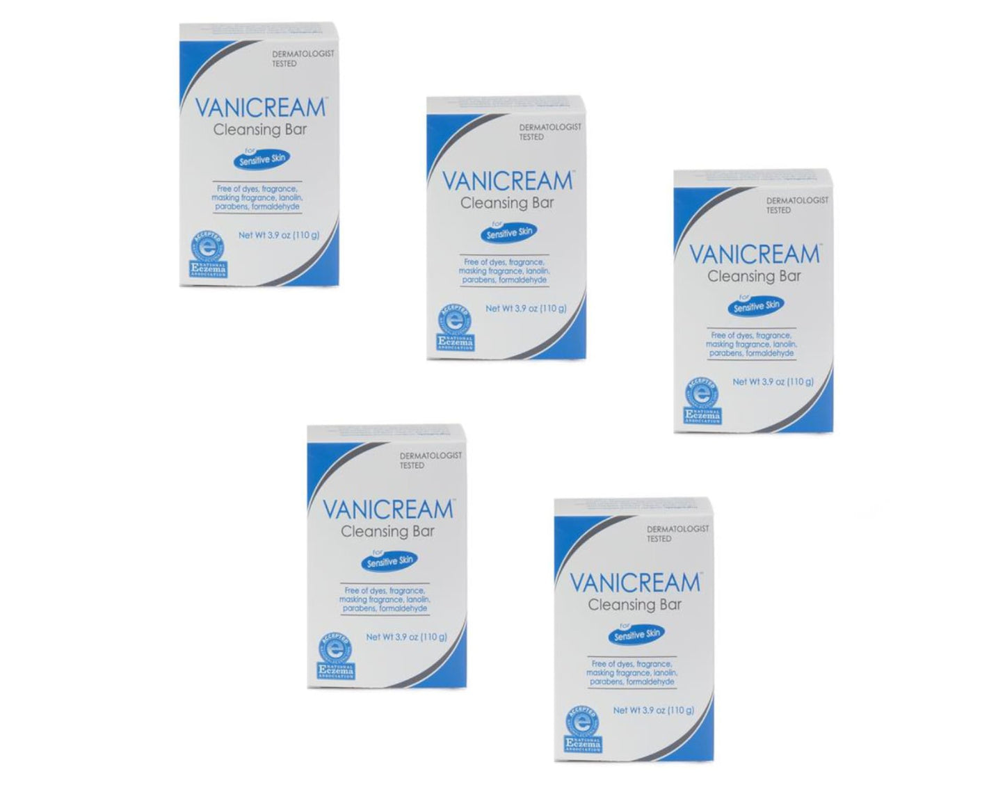 Pharmaceutical Specialties Vanicream Cleansing Bar 3.9 oz (Pack of 5) Beauty & Personal Care Vanicream