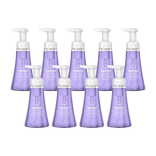 Method Foaming Hand Soap, French Lavender, 10 Ounce (Pack of 9) Beauty & Personal Care Method