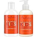 SheaMoisture Kids Mango & Carrot Shampoo and Conditioner Set w/Orange Blossom Extract, Strengthening Hair Products for Kids Beauty & Personal Care SheaMoisture