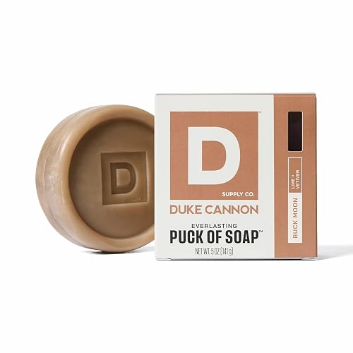 Duke Cannon Supply Co. Bar Soap Puck - Men's Rounded Bar Soap with Masculine Scents - Disc-Shaped Mens Soap - Hydrating & Deep Cleaning - All Skin Beauty & Personal Care Duke Cannon Supply Co.