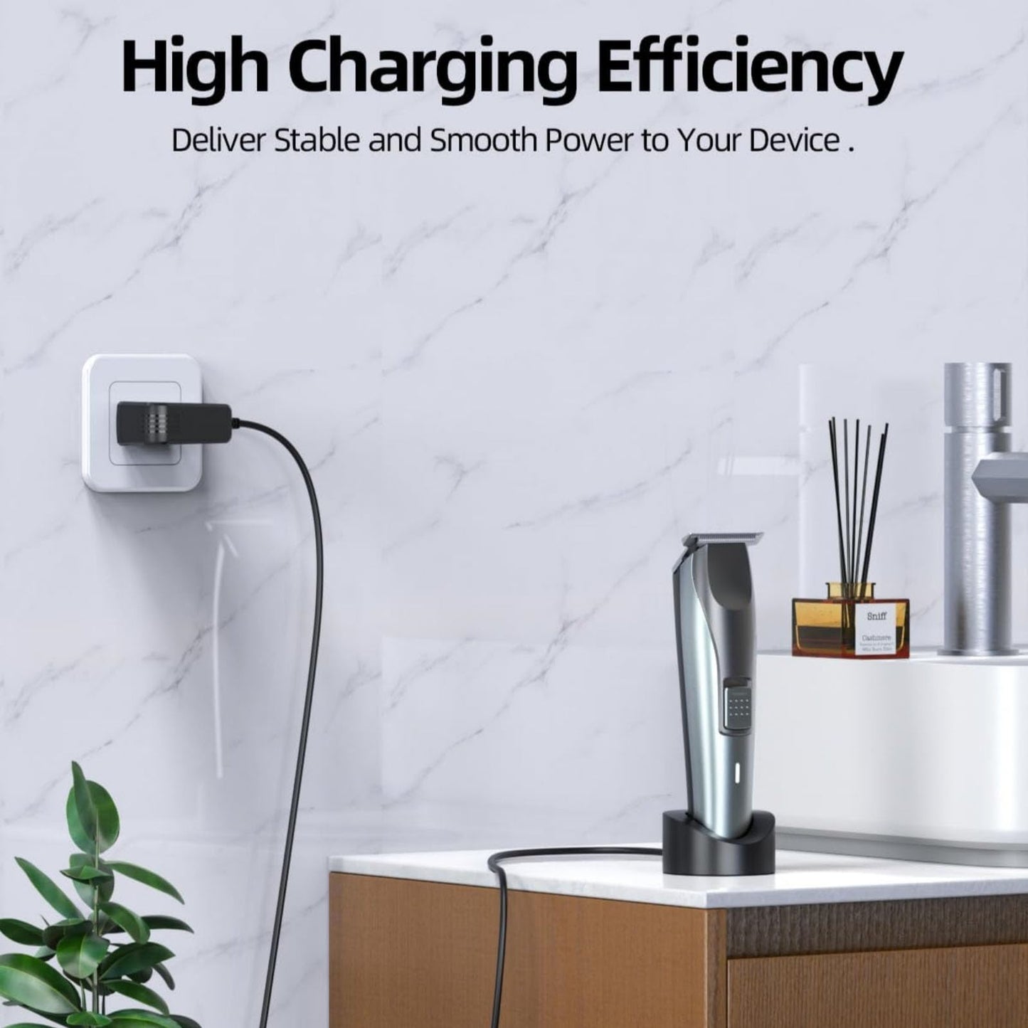 100-240V Clipper Charger with 5.5 * 2.1mm Output Fit for Norelco HQ840, 3000 Series, MG3750, MG3760 Trimmer Beauty and Personal Care CHICHIYANG