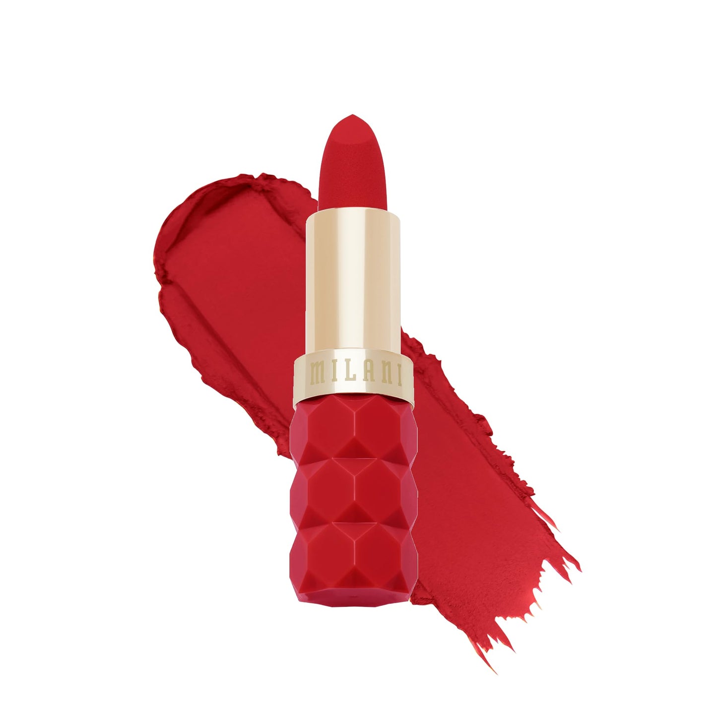 Milani Color Fetish Matte Lipstick, Hydrating Velvet Finish, Full Coverage Long Lasting, Moisturizing Cream Lip Color with Hyaluronic Acid, 0.14 oz, Beauty & Personal Care Milani