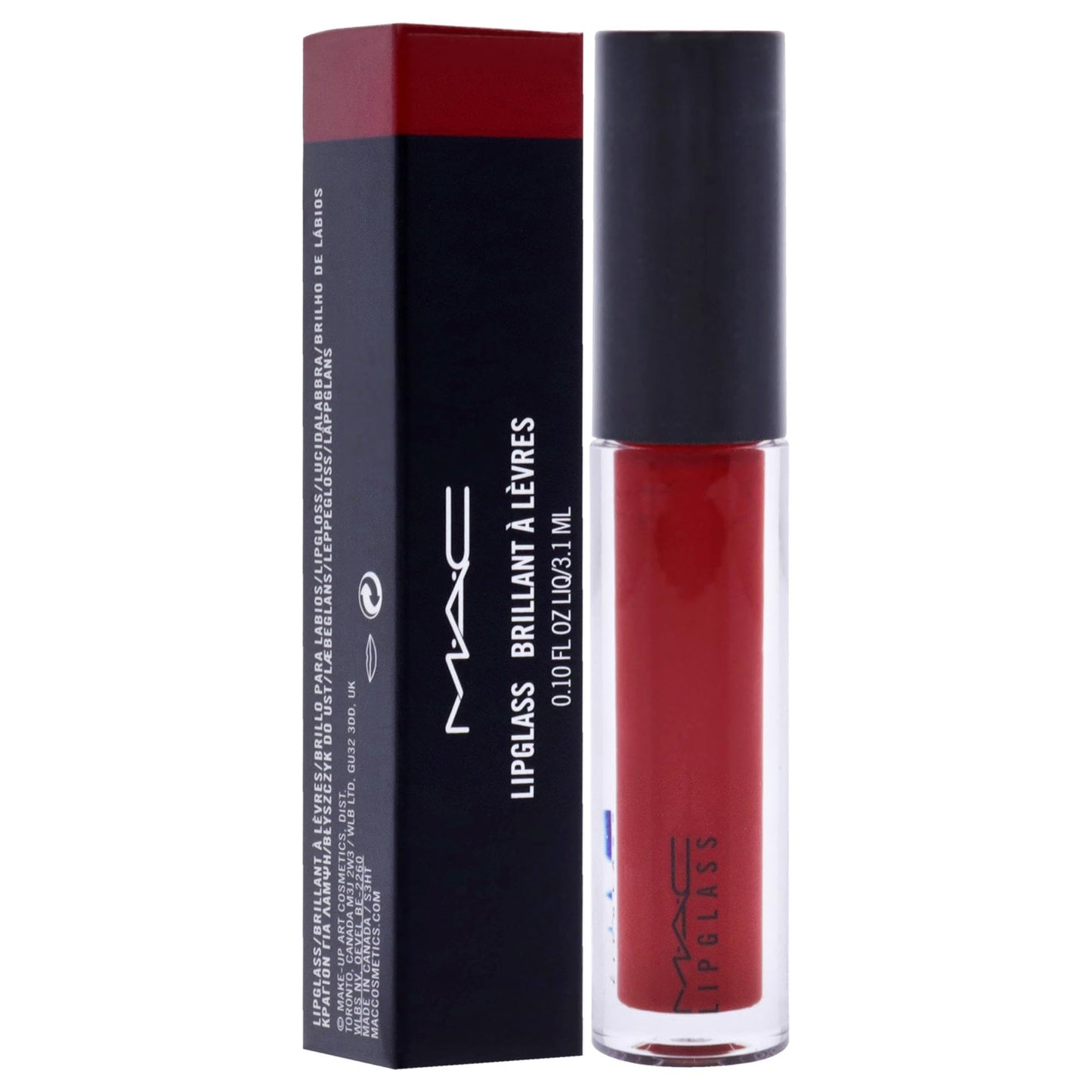 AcM MAC Lipglass Ruby Woo Beauty & Personal Care MAC