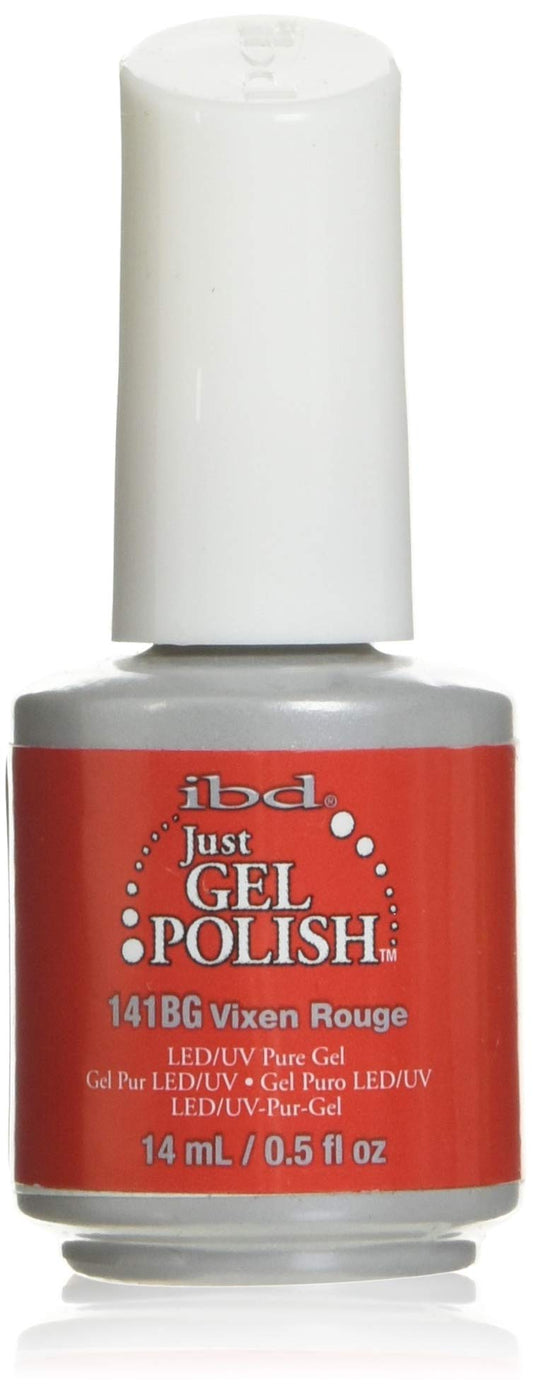 IBD Just Gel Nail Polish, Vixe Rouge, 0.5 Fluid Ounce