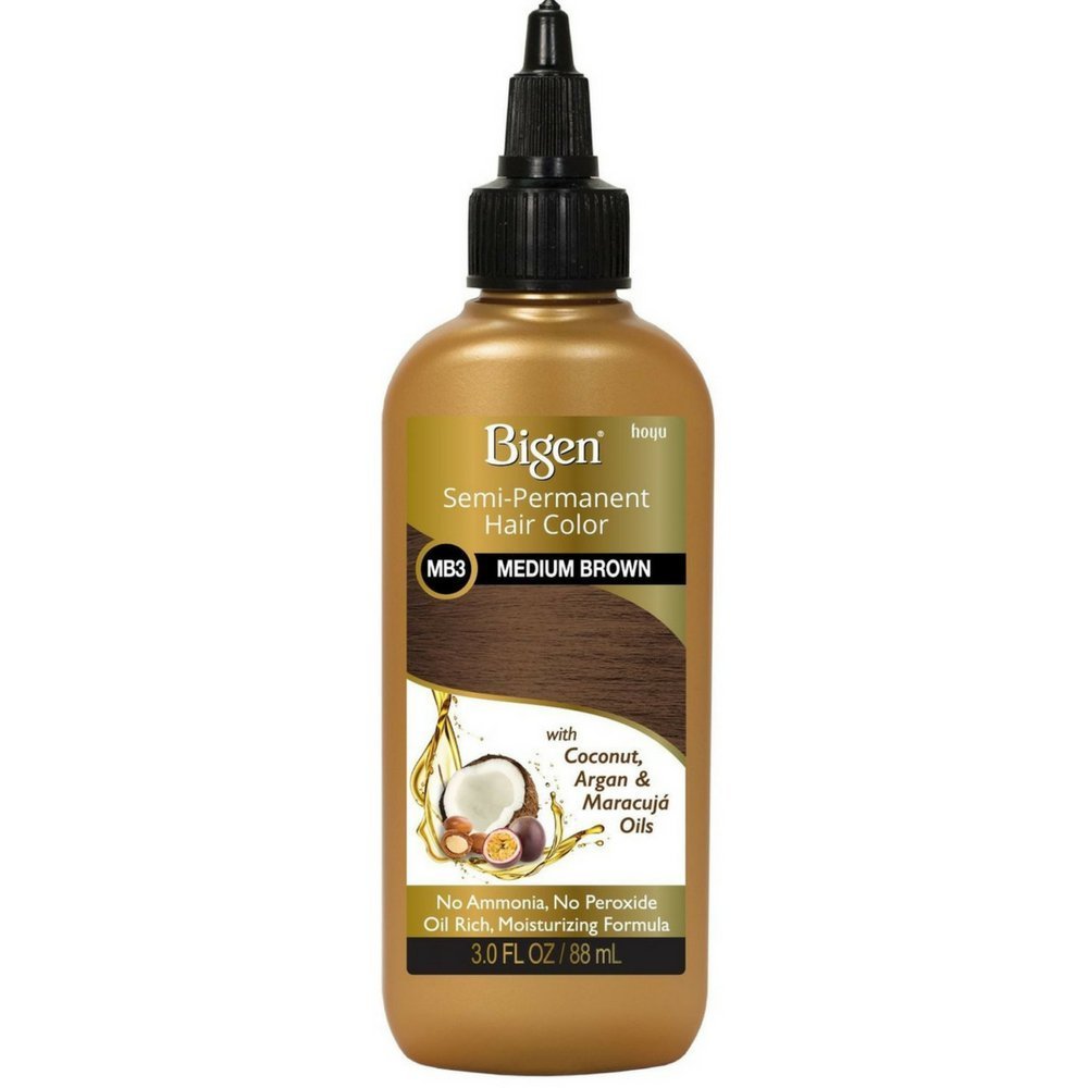 Bigen Semi Permanent Hair Color, #MB3 Medium Brown, 3 oz Beauty & Personal Care Bigen