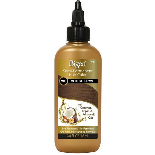 Bigen Semi Permanent Hair Color, #MB3 Medium Brown, 3 oz Beauty & Personal Care Bigen