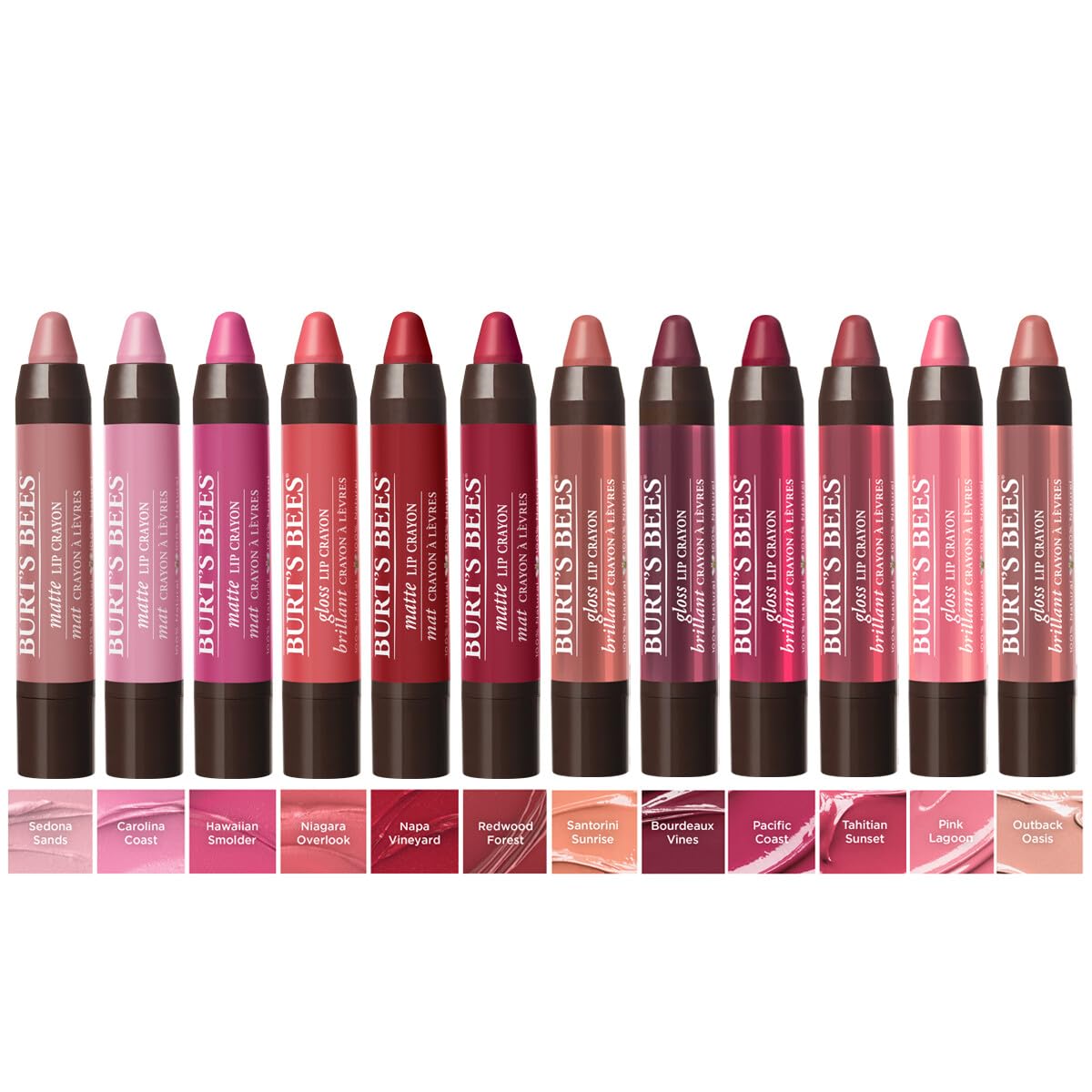 Burt's Bees 100% Natural Moisturizing Gloss Lip Crayon, Tahitian Sunset - 1 Crayon Beauty & Personal Care Burt's Bees