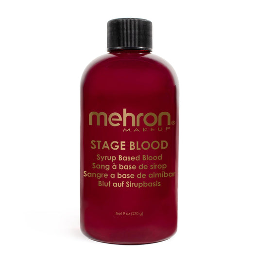 Mehron Makeup Stage Blood | Realistic For Halloween | Washable Fake Blood for Special FX, Stage & Screen, Halloween, & Cosplay (9 oz) (Bright Beauty & Personal Care Mehron