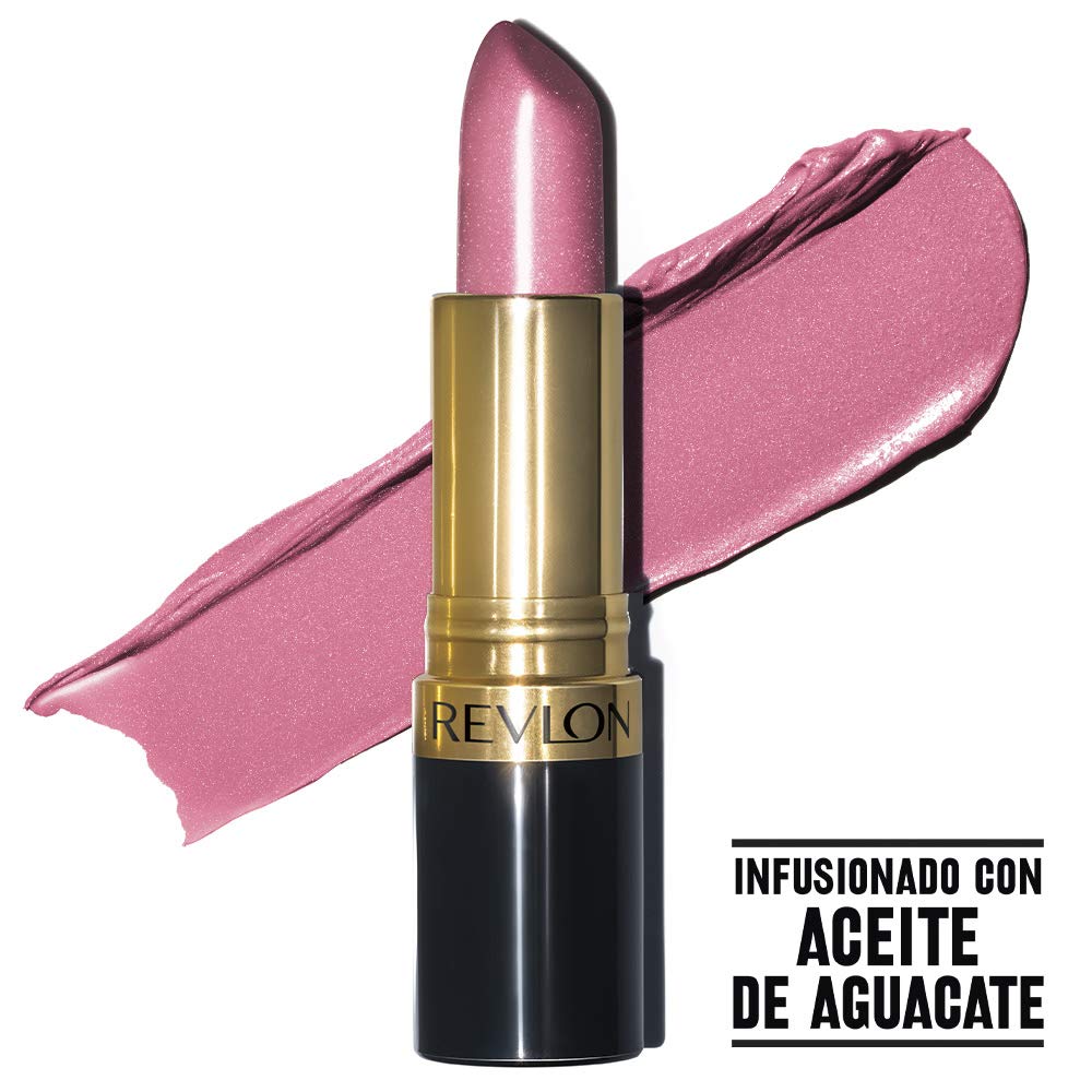 Revlon Super Lustrous Lipstick, Creamy Formula For Soft, Fuller-Looking Lips, Moisturized Feel, 450 Gentlemen Prefer Pink, 0.15 oz Beauty & Personal Care REVLON