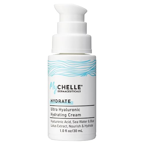 MyChelle Dermaceuticals Ultra Hyaluronic Hydrating Cream (1.0 Fl Oz) - Rich Hydration for Dry Skin with Vegan Hyaluronic Acid, Help Plump Skin Beauty & Personal Care MyChelle Dermaceuticals