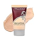 Palladio Rice Primer, Formulated with Natural Rice, Controls Oil on Your Skin and Locks in Makeup, Lightweight with a Smooth Matte Finish, Reduces Beauty & Personal Care Palladio