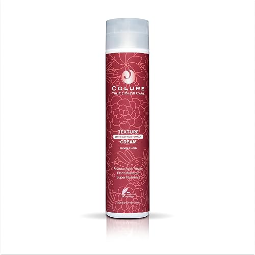COLURE Texture Cream 10 oz - Ultra Light Shaping and Defining Hair Styling Cream with Professional Color Protection Beauty & Personal Care COLURE