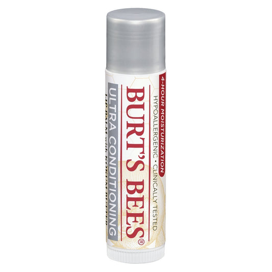 Burt's Bees Lip Balm, Moisturizing Lip Care, for All Day Hydration, 100% Natural, Ultra Conditioning with Shea, Cocoa & Kokum Butter Beauty & Personal Care Burt's Bees