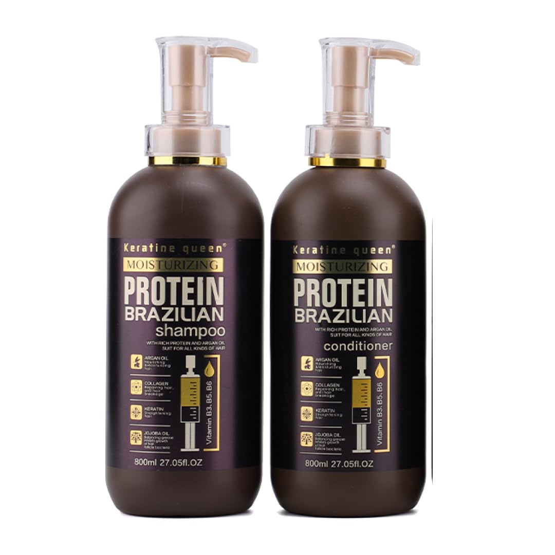 SOFIA BY ODE KeratinQueen Protein Nourishing Shampoo and Conditioner SET- Cuticle Repair Beauty & Personal Care SOFIA BY ODE