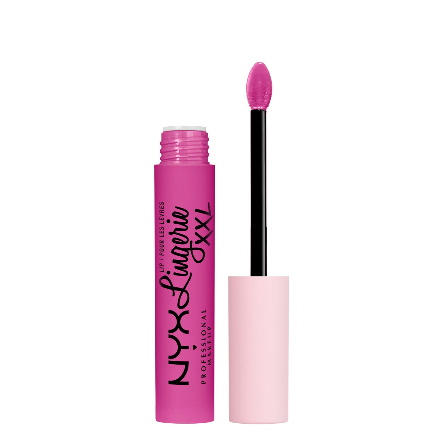 NYX PROFESSIONAL MAKEUP Lip Lingerie XXL Matte Liquid Lipstick - Knockout (Bubblegum Pink) Beauty & Personal Care NYX PROFESSIONAL MAKEUP